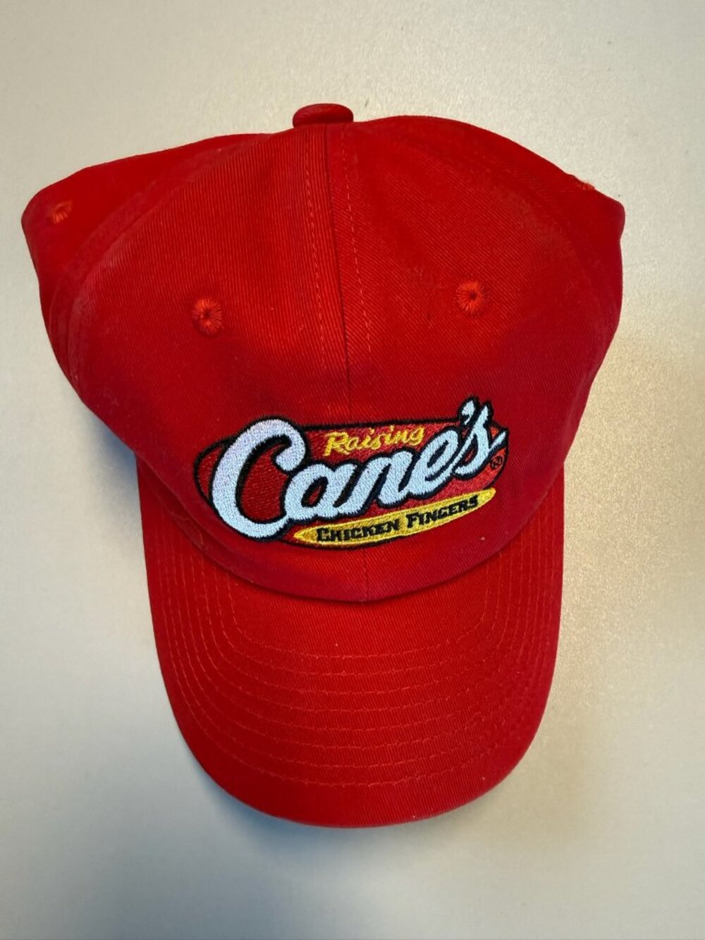 RAISING CANE'S GEAR Performance Adjustable Cap